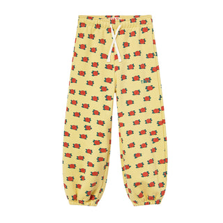 Tinycottons Kids Organic Flower Camelias Sweatpants at DLK