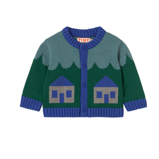 Houses Baby Cardigan Tinycottons on Design Life Kids