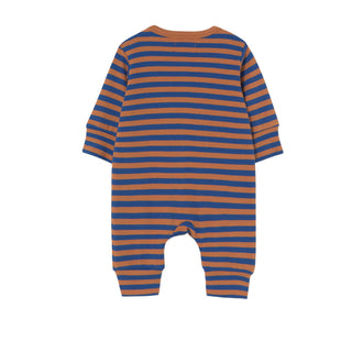 Tinycottons Stripes Rib Baby One-Piece at DLK