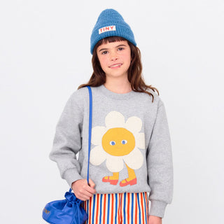 Tinycottons Kids Flower Print Sweatshirt at DLK