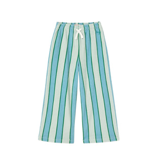 Tinycottons Kids Retro Stripe Towel Terry Pant at Design Life Kids