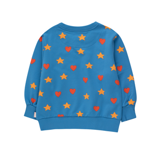 Tinycottons Hearts Stars Sweatshirt for Kids on DLK