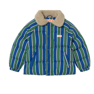 Tinycottons Kids Stripes Padded Jacket at DLK