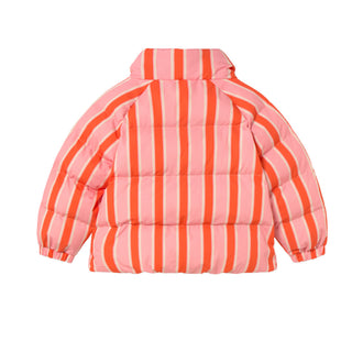 Retro Stripes Short Padded Jacket Tinycottons on Design Life Kids