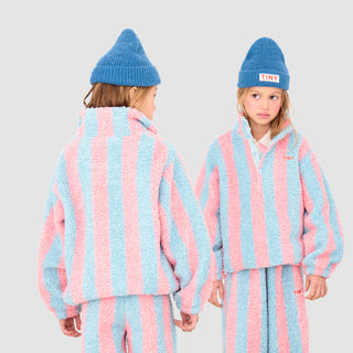 Tinycottons Stripes Sherpa Jacket at DLK