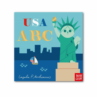 Kids USA ABC Board Book at Design Life Kids