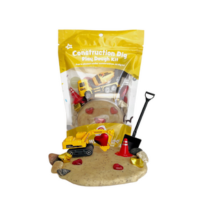 Valentine I Dig You Construction Playdough Kit on DLK