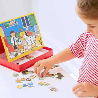 Animal Hospital Magnetic Play Set at Design Life Kids