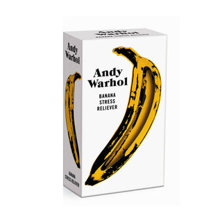 Andy Warhol Banana Stress Reliever Fidget Toy at Design Life Kids