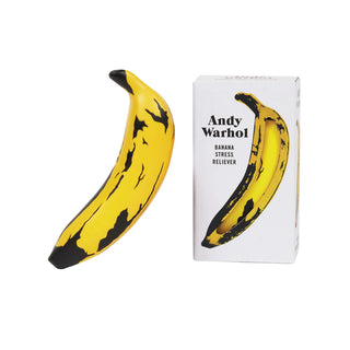 Andy Warhol Banana Stress Reliever Fidget Toy at Design Life Kids
