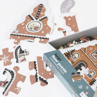 Gingerbread House Holiday Puzzle at Design Life Kids