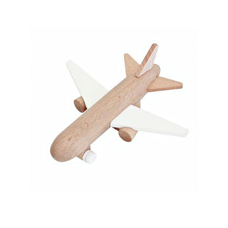 Hikoki Wooden Wind Up Toy Plane