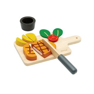 Pretend Play Food - Steak Set at DLK