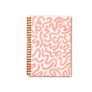 And There We Are Letterpressed Worms Notebook at Design Life Kids