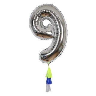 MERI MERI-Large Fancy Number Balloons on Design Life Kids