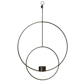 FERM LIVING-Hanging Brass Circular Tea Light on Design Life Kids
