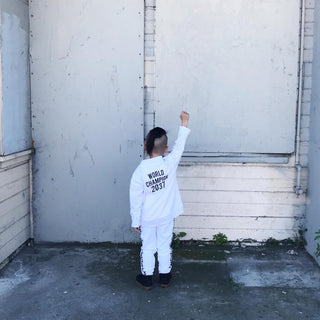 GARDNER AND THE GANG-World Champion Track Suit on Design Life Kids