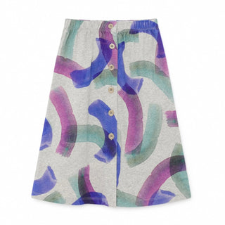 Bobo Choses-All Over Painted Jersey Skirt on Design Life Kids