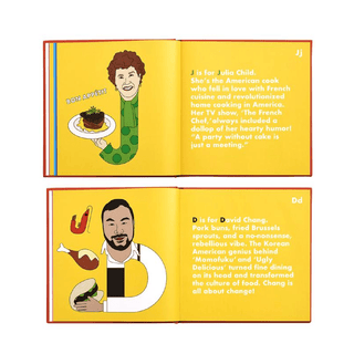 Alphabet Legends-Chef Legends Alphabet Book on Design Life Kids
