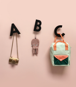 ROCK & PEBBLE-Alphabet Soup Wall Hooks on Design Life Kids