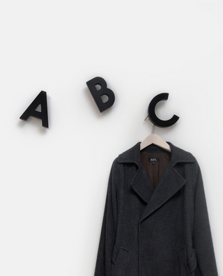 ROCK & PEBBLE-Alphabet Soup Wall Hooks on Design Life Kids