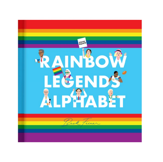 Alphabet Legends-Rainbow Legends Alphabet Book on Design Life Kids
