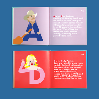 Alphabet Legends-Country Legends Alphabet Book on Design Life Kids