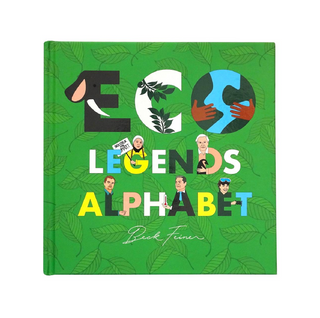 Alphabet Legends-Eco Legends Alphabet Book on Design Life Kids