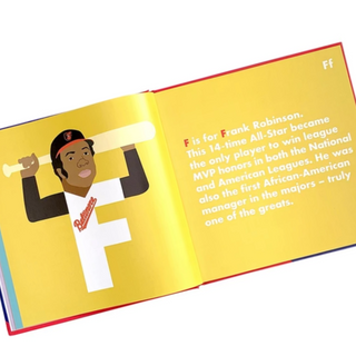 Alphabet Legends-Baseball Legends Alphabet Book on Design Life Kids