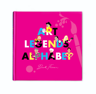 Alphabet Legends-Art Legends Alphabet Book on Design Life Kids