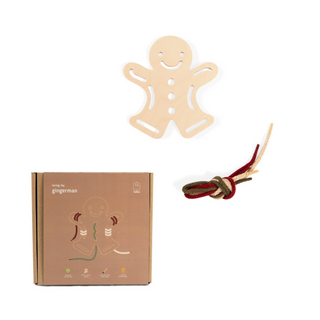 Babai-Gingerbread Man Lacing Toy on Design Life Kids