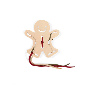 Babai-Gingerbread Man Lacing Toy on Design Life Kids