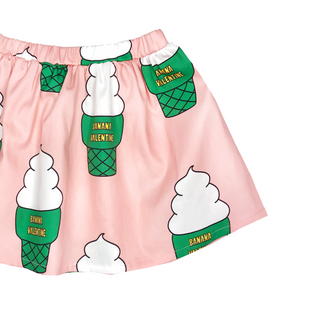 Banana Valentine-Soft Serve Ice Cream Skirt on Design Life Kids