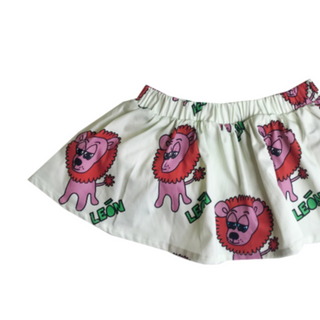 Banana Valentine-Lions Skirt on Design Life Kids