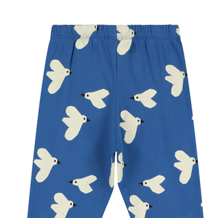Beau Loves Blue Birds Fleece Pants on Design Life Kids