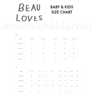 BEAU LOVES-Cross Hoodie on Design Life Kids
