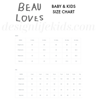BEAU LOVES-Baby Follow Your Heart Long Sleeve Shirt on Design Life Kids