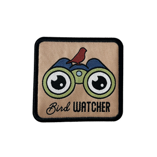 Pachee Bird Watcher Iron On Patch on DLK
