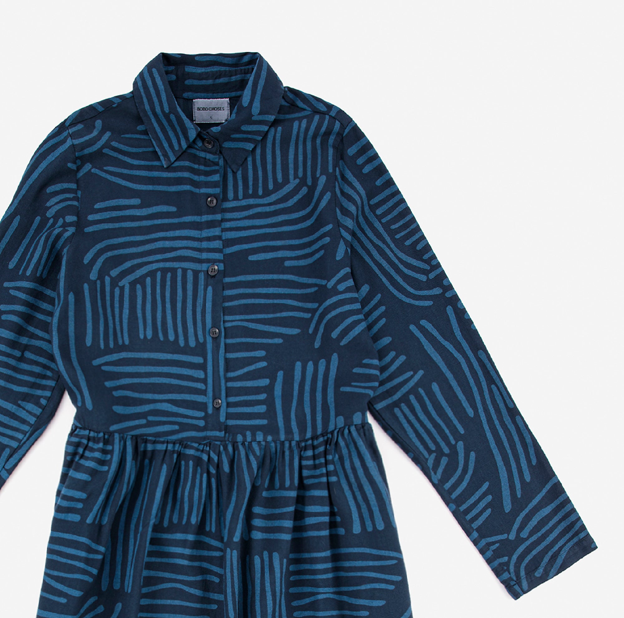 Bobo Choses Womens Stripe Flare Dress Medium Bobo Choses Womens Stripe Flare Dress Medium