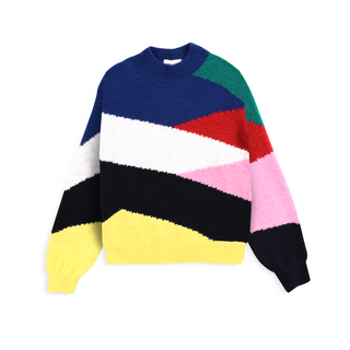 Bobo Choses-Multicolor Print Knit Sweater on Design Life Kids