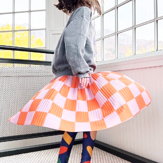 Bobo Choses Beautiful Checkerboard Long Skirt on DLK