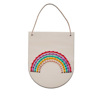 Cotton Clara-DIY Rainbow Embroidery Kit on Design Life Kids