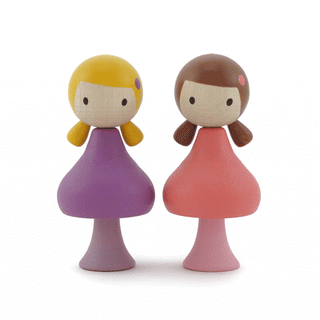 Clicques Toys Wooden Magnetic Dolls on Design Life Kids