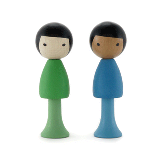 Clicques Toys Wooden Boy Dolls on Design Life Kids