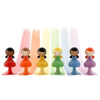 Clicques-Rainbow Girls on Design Life Kids