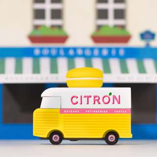 Candylab Toy Cars - Citron Macaron Van on DLK