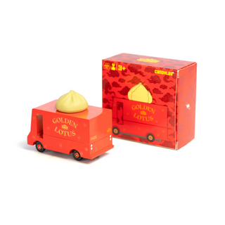 Candylab Wooden Toy Cars Dumpling Van on DLK