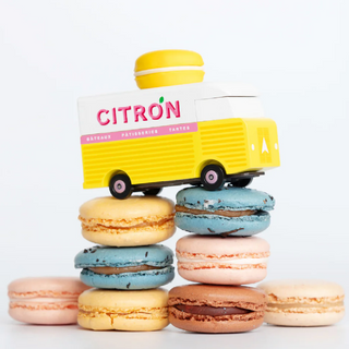 Candylab Toy Cars - Citron Macaron Van on DLK