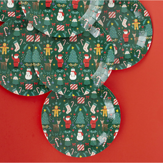Christmas Party Plates My Little Day on Design Life Kids