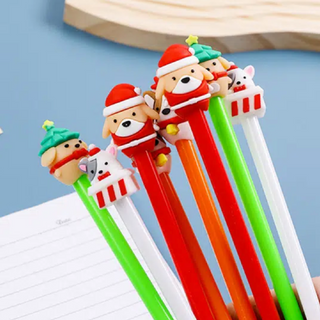 Kawaii Style Christmas Dog Gel Pens on Design LifeK ids